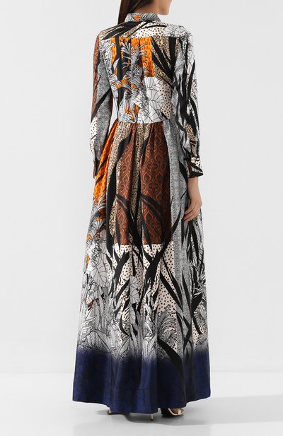 Шелковое платье SARA ROKA, арт. ELENATL0NG/FW19-32, фото 4