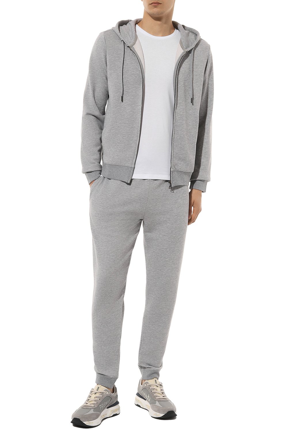 Хлопковые джоггеры DEREK ROSE, арт. 3173/QUIN001, фото 2