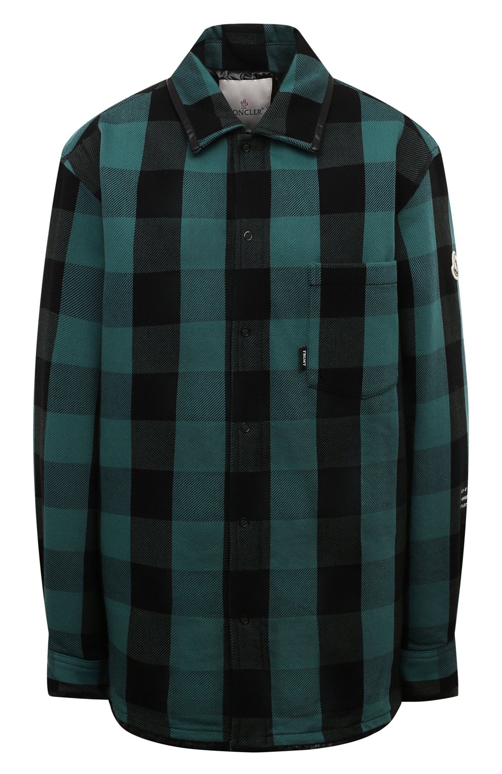 Пуховая куртка simmon 7 moncler frgmt hiroshi fujiwara MONCLER GENIUS темно-зеленого цвета по цене 125000 руб., арт. 1A000-09-M2316, фото 1 Пуховая куртка simmon 7 moncler frgmt hiroshi fujiwara MONCLER GENIUS, арт. 1A000-09-M2316, фото 1