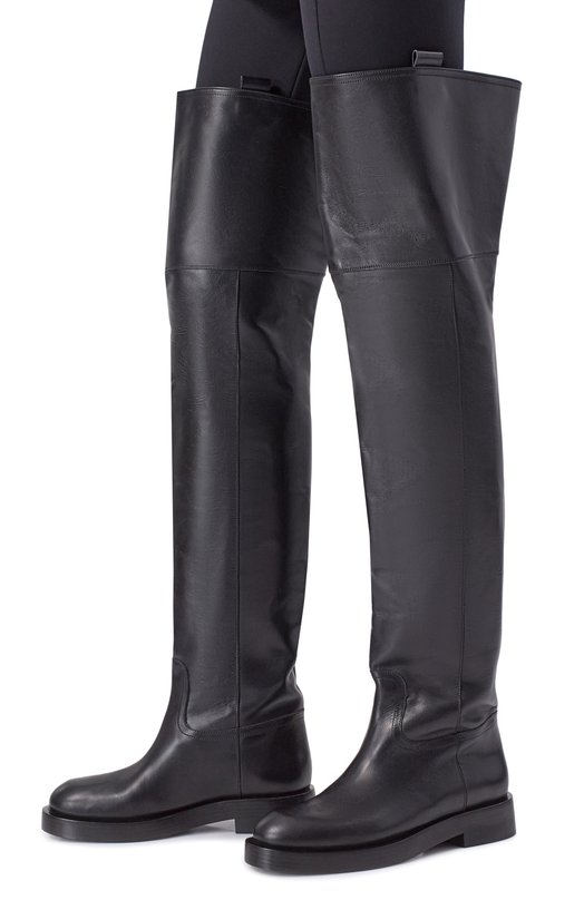 Кожаные ботфорты Napa 20 Paris Texas PX1930/XLTVT Чёрный  PX1930/XLTVT Фото 2