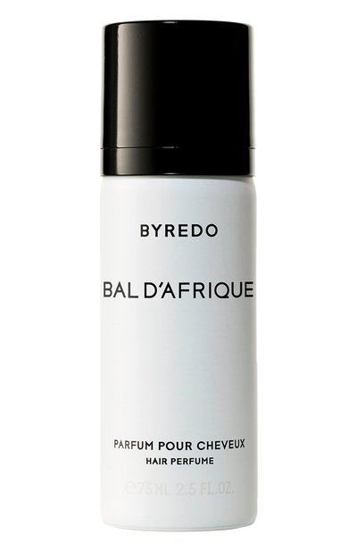 Мужской парфюмерная вода для волос bal d`afrique hair perfume (75ml) BYREDO, арт. 20000084