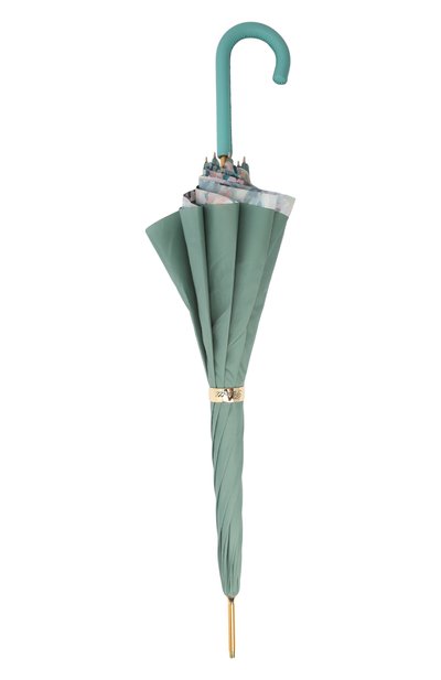 Зонт-трость PASOTTI OMBRELLI зеленого цвета по цене 34300 руб., арт. 0MITD0 189/VN348/1, фото 3 Зонт-трость PASOTTI OMBRELLI, арт. 0MITD0 189/VN348/1, фото 3