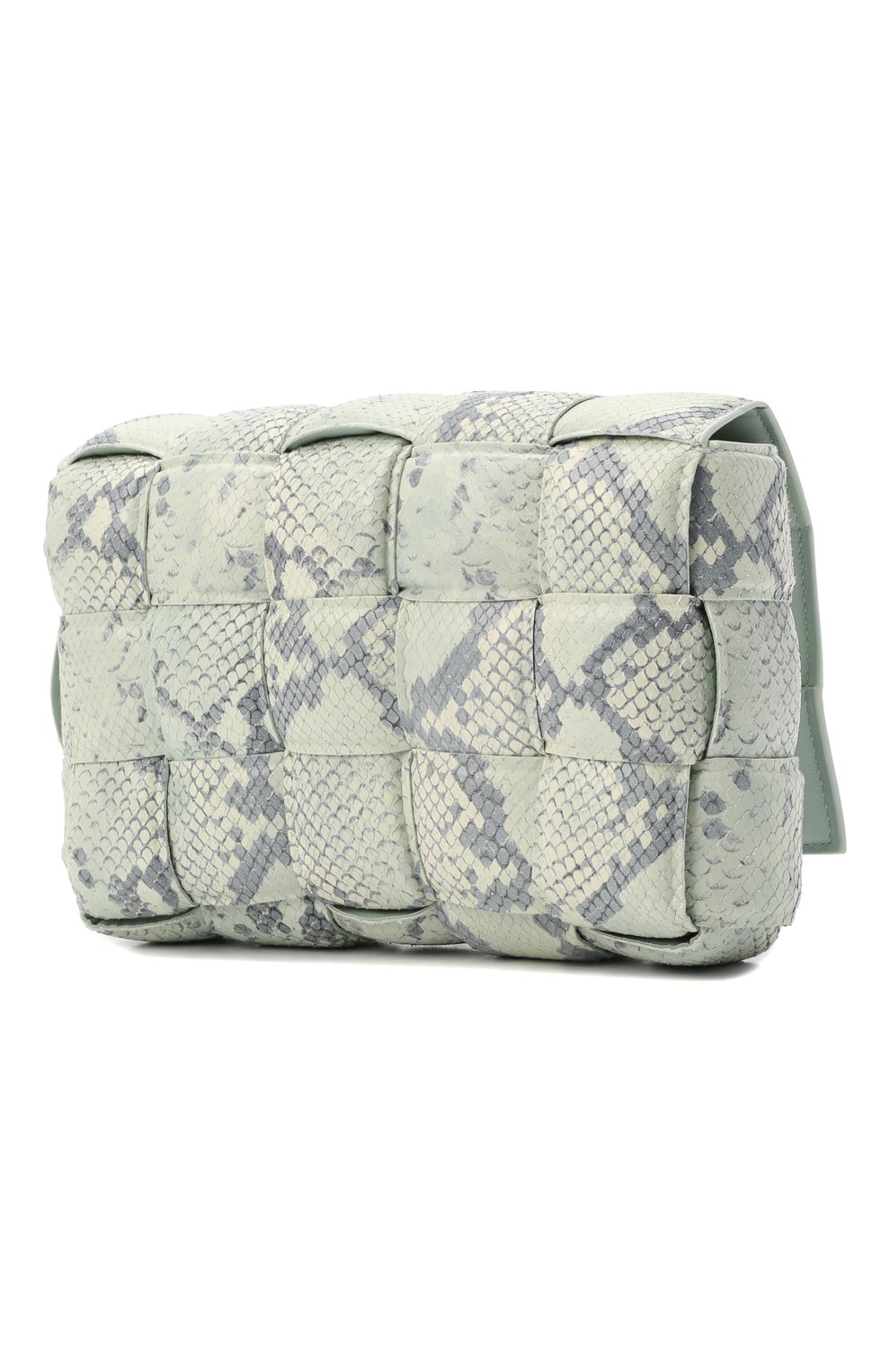 Сумка padded cassette BOTTEGA VENETA мятного цвета по цене 262000 руб., арт. 591970/V10S1, фото 4 Сумка padded cassette BOTTEGA VENETA, арт. 591970/V10S1, фото 4