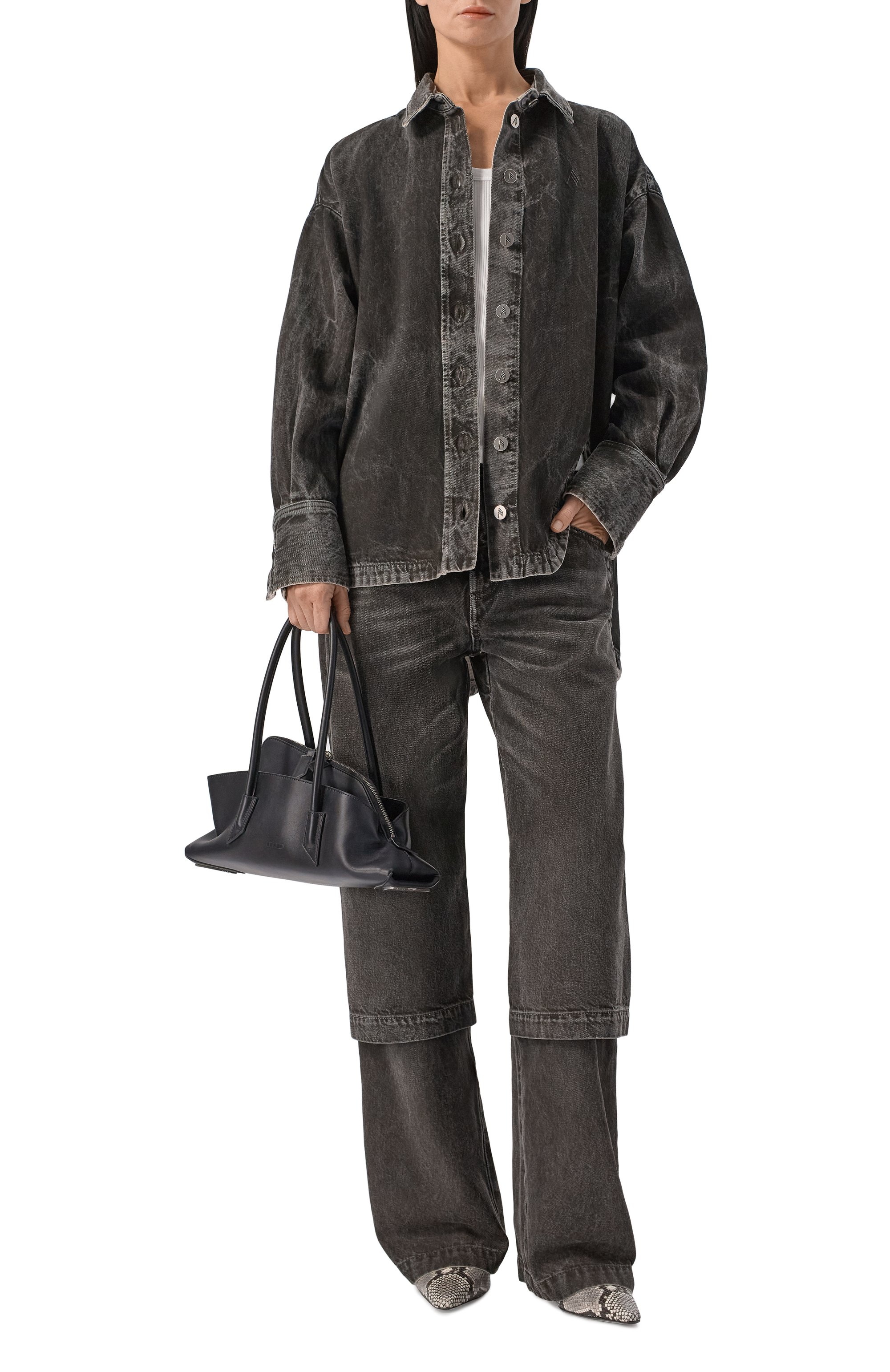 Сумка la passeggiata small THE ATTICO, арт. 250WAH00058/LBT019AA, фото 7