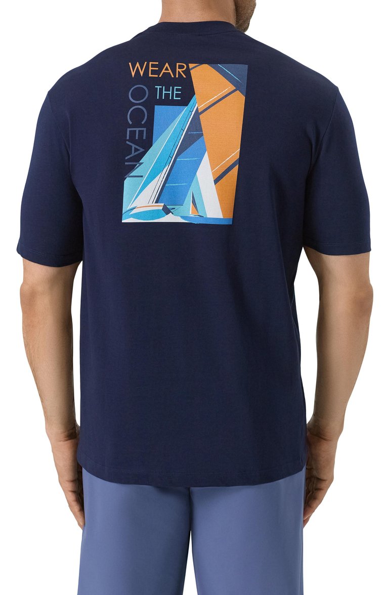 Хлопковая футболка PAUL&SHARK, арт. 25411063/3XL, фото 1