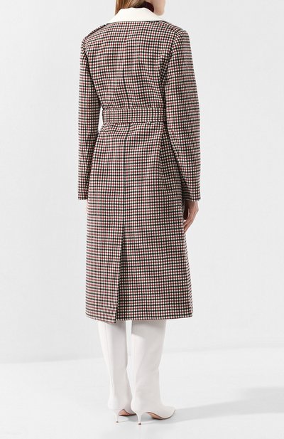Шерстяное пальто CHLOÉ разноцветного цвета по цене 431000 руб., арт. CHC19AMA02066, фото 4 Шерстяное пальто CHLOÉ, арт. CHC19AMA02066, фото 4