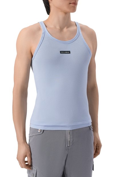 Хлопковая майка DOLCE & GABBANA, арт. G8PA8T/G7P3I, фото 3