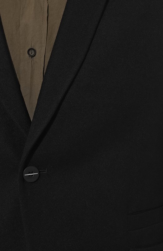 Шерстяной пиджак Thom Krom Чёрный, фото 7