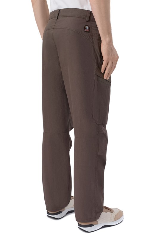 Хлопковые брюки-карго Parajumpers 26SM-PM PAR M05 Коричневый  26SM-PM PAR M05 Фото 4