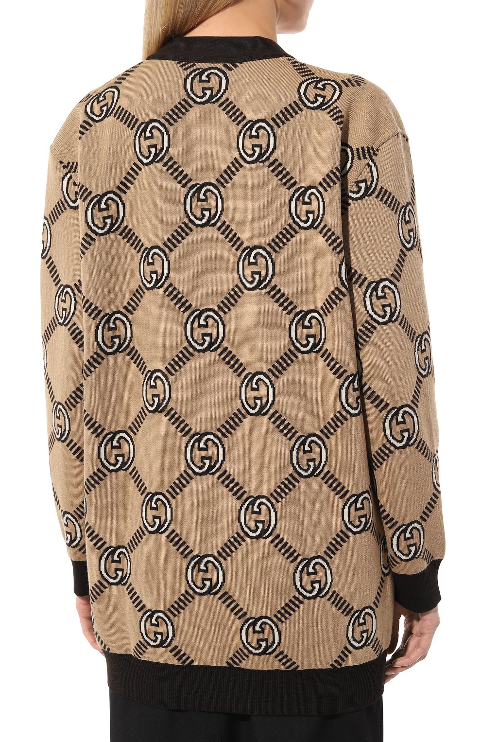Шерстяной кардиган GUCCI, арт. 678308/XKB7T, фото 4