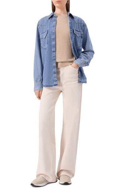 Кожаные кроссовки BOSS, арт. 50548201, фото 3