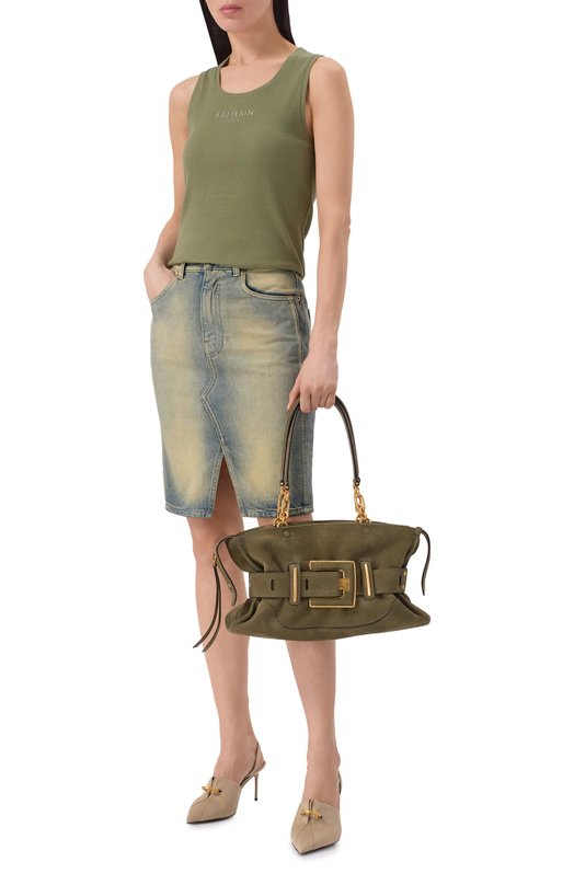 Сумка Anthem Balmain GN0DB035/LCA0 Хаки  GN0DB035/LCA0 Фото 3