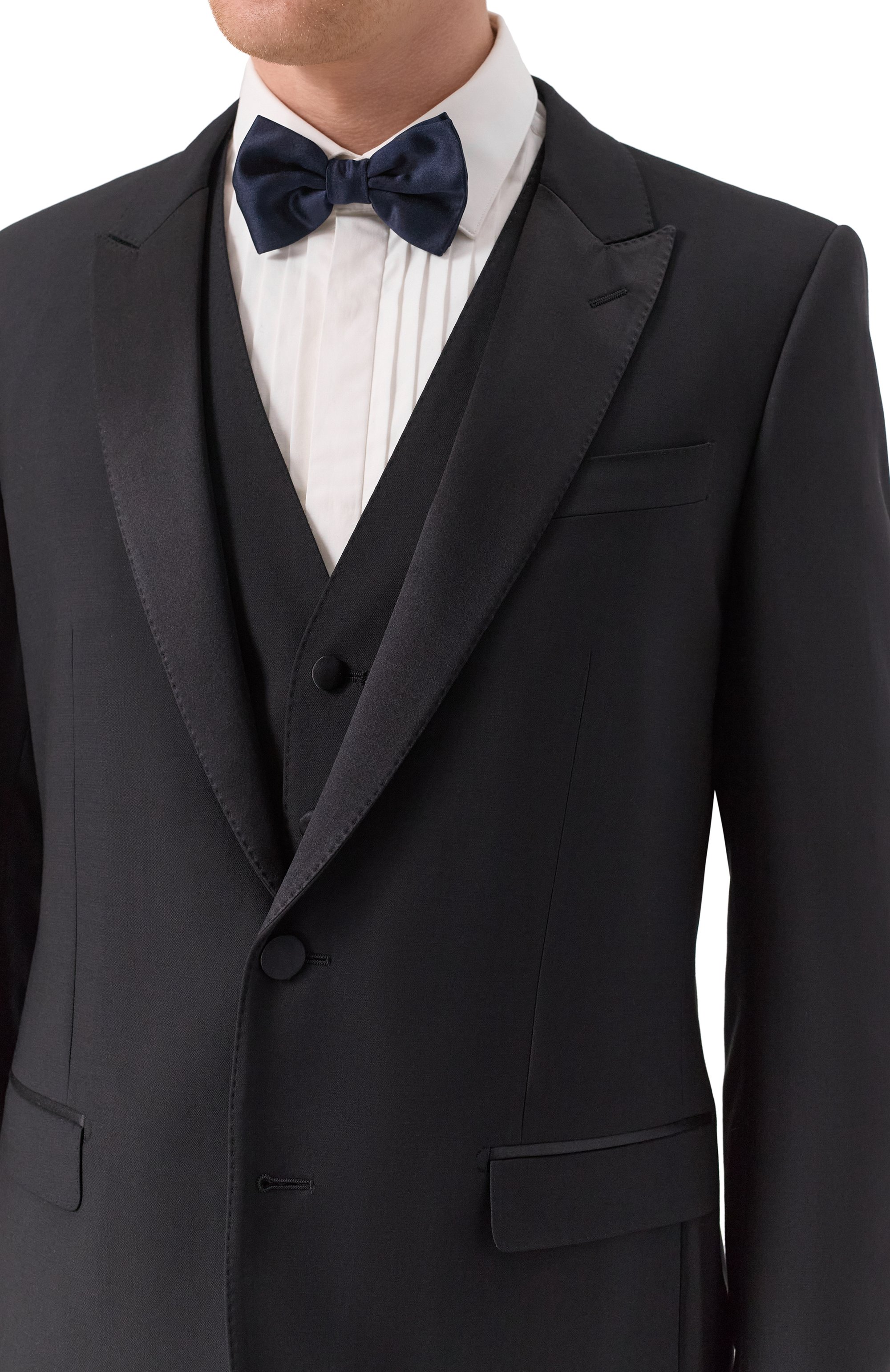 Смокинг-тройка из шерсти и шелка DOLCE & GABBANA, арт. GK2WMT/GG829, фото 8