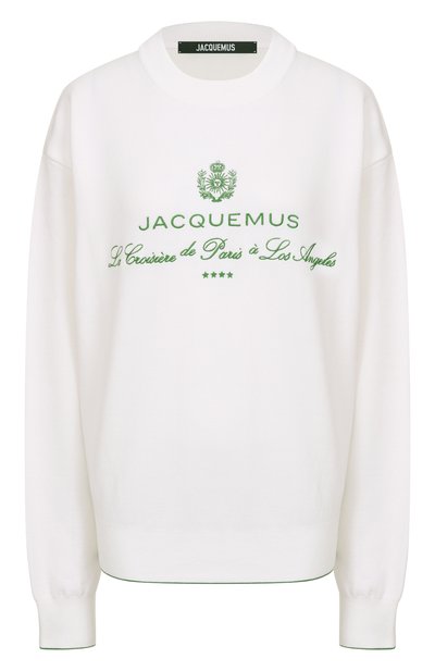 Свитшот из хлопка и вискозы JACQUEMUS, арт. 25E251KN619/2427, фото 1