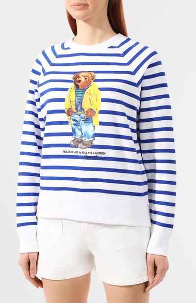 Хлопковый свитшот POLO RALPH LAUREN, арт. 211744522, фото 3