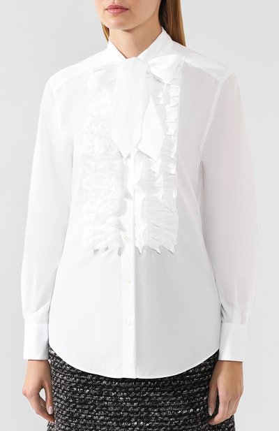 Хлопковая рубашка DOLCE & GABBANA, арт. F5L34T/FU5K9, фото 3