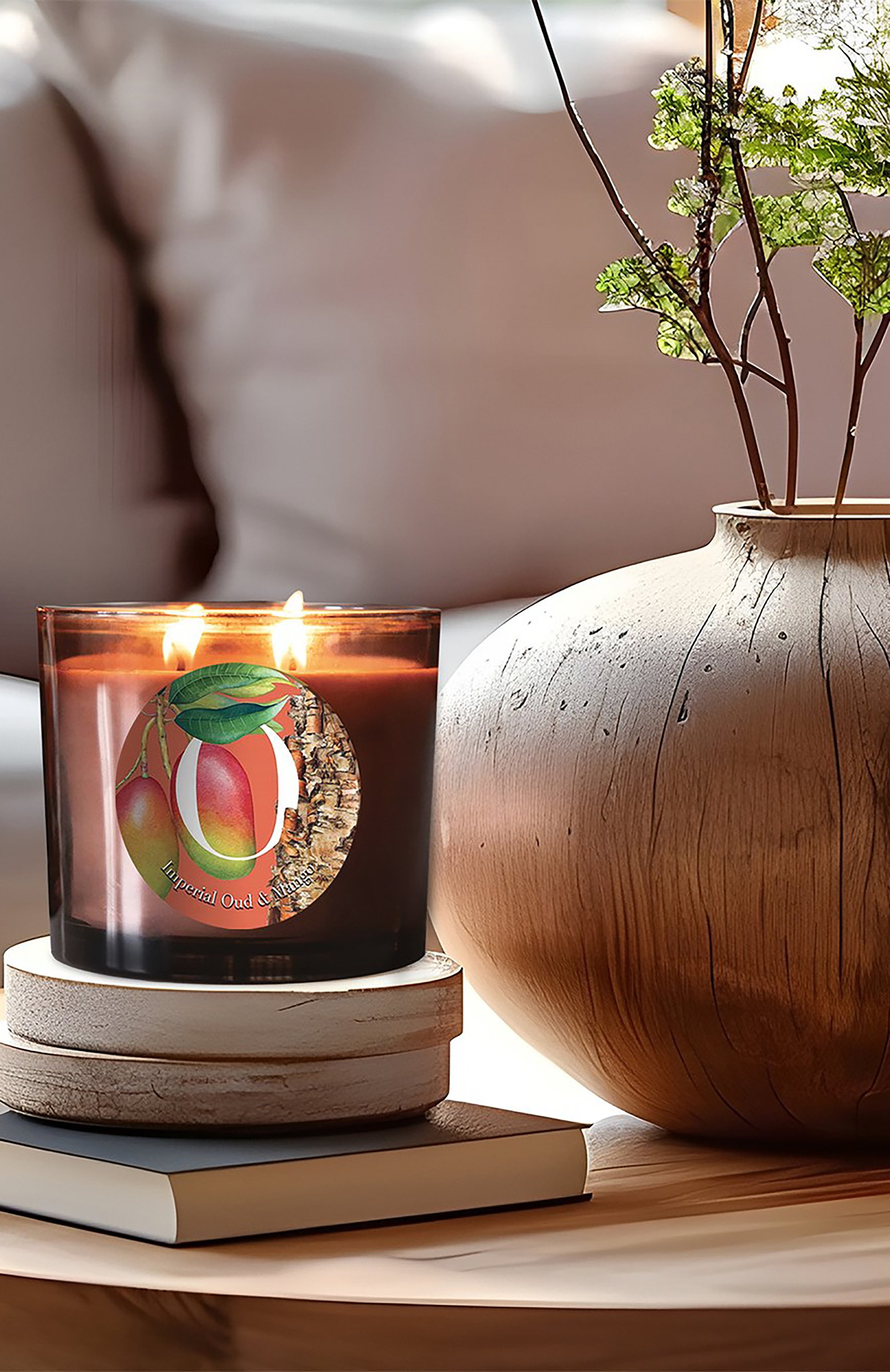 Свеча imperial oud & mango  (350g) PERNICI, арт. 8001962090612, фото 2