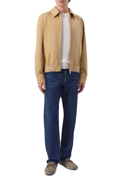 Мужские замшевые мокасины gancini FERRAGAMO, арт. 02B796/789