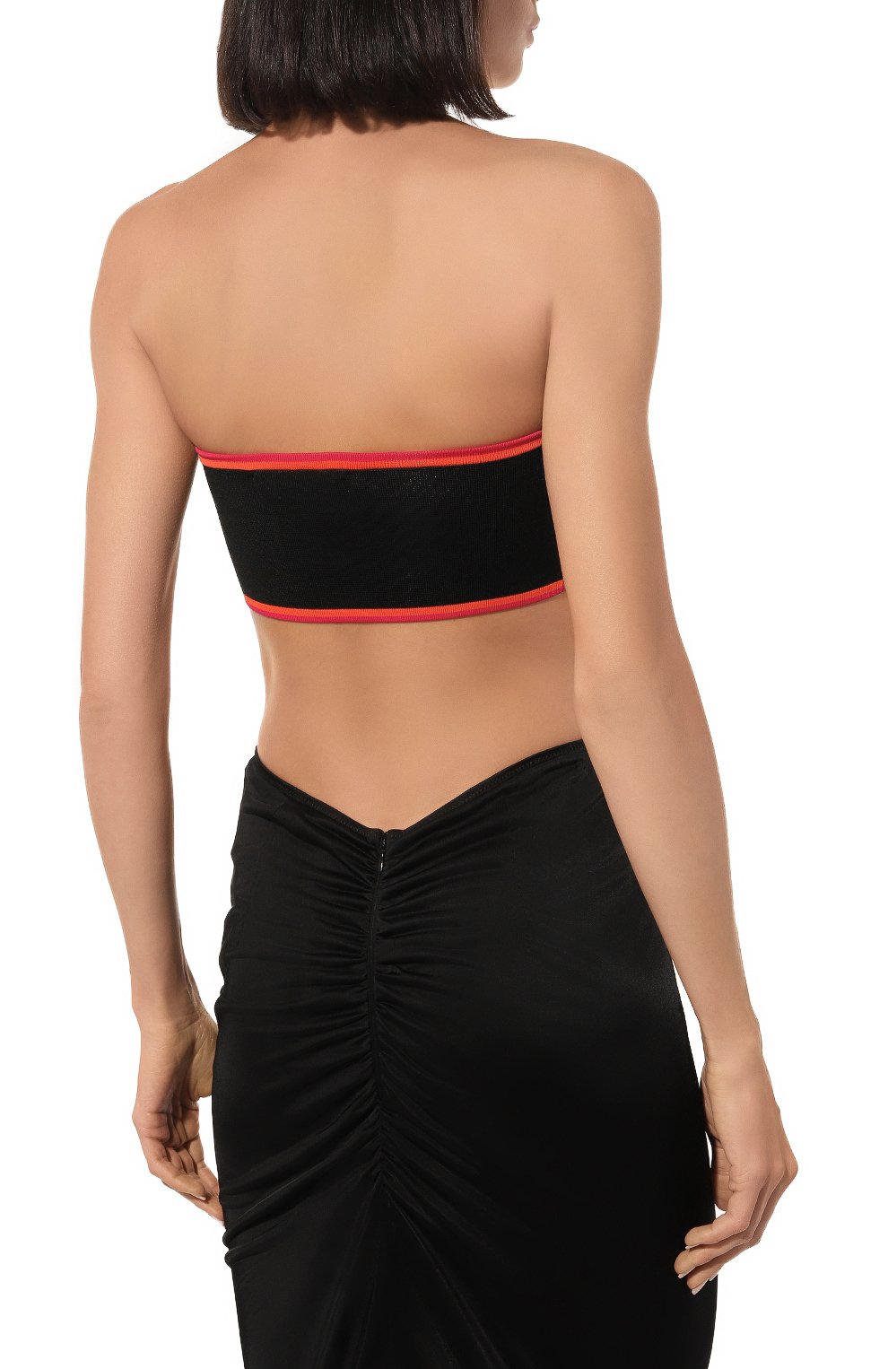 Топ из вискозы SONIA RYKIEL черного цвета по цене 22100 руб., арт. 23E57T49, фото 4 Топ из вискозы SONIA RYKIEL, арт. 23E57T49, фото 4