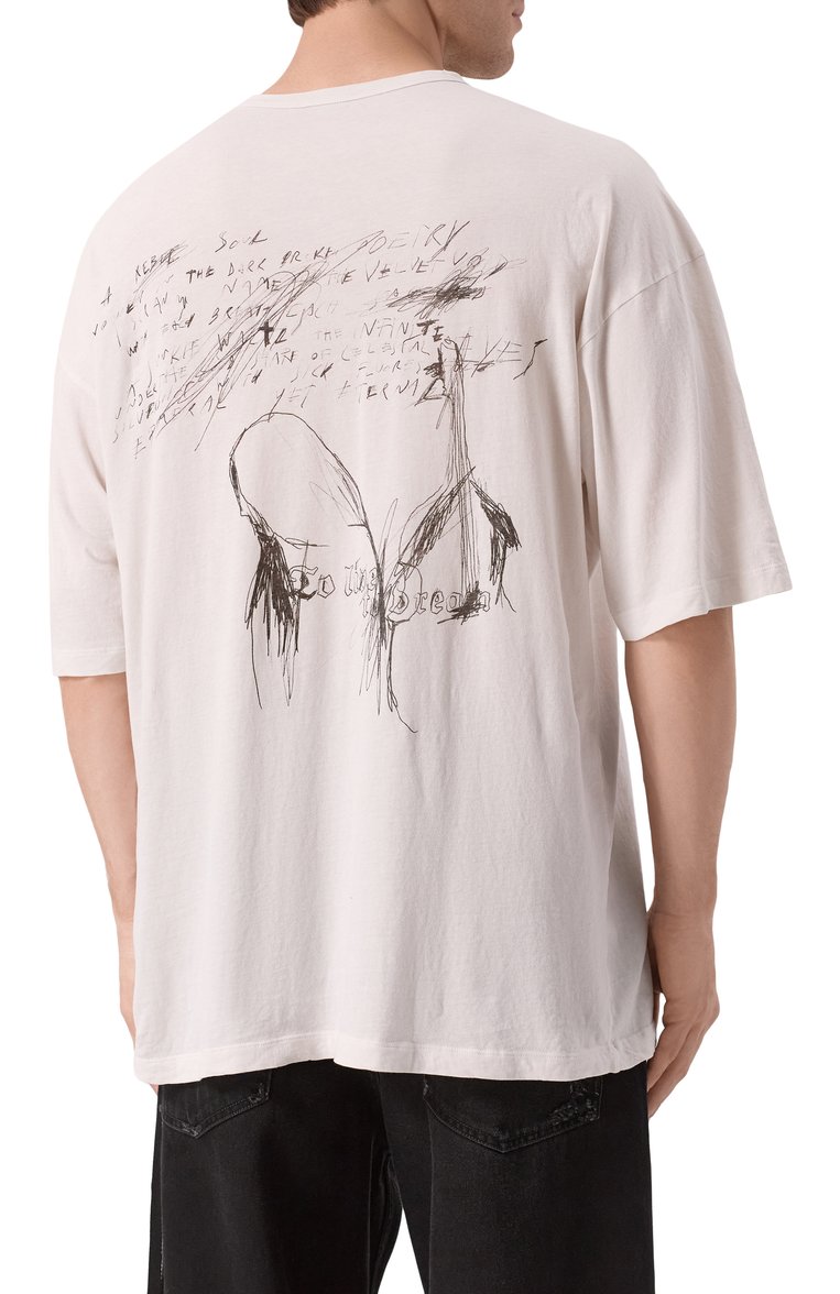 Хлопковая футболка ANN DEMEULEMEESTER, арт. B0012878/FA206, фото 1