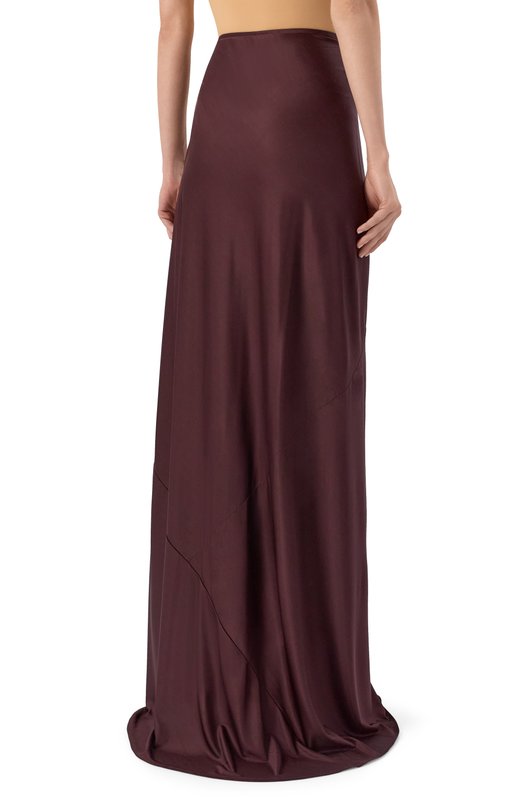 Юбка из вискозы Dries Van Noten 252-011159-2617 Бордовый  252-011159-2617 Фото 4