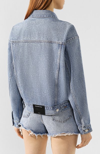 Джинсовая куртка ALEXANDER WANG, арт. 4D992421BZ, фото 4