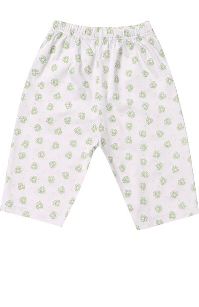 Хлопковая распашонка с брюками KISSY KISSY зеленого цвета по цене 4875 руб., арт. 313-88, фото 3 Хлопковая распашонка с брюками KISSY KISSY, арт. 313-88, фото 3