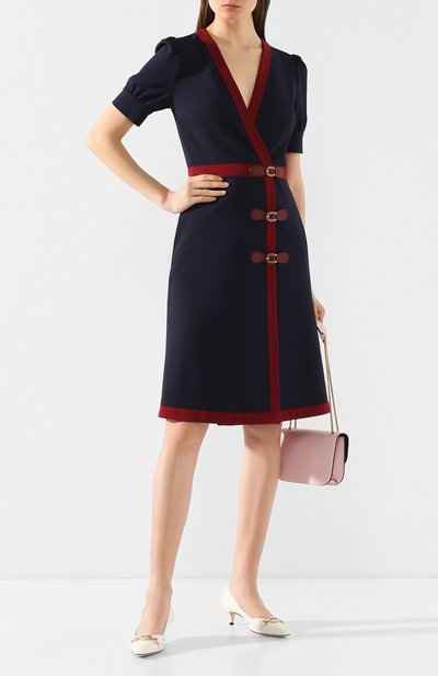 Кожаные туфли gucci zumi GUCCI, арт. 596859/C9D00, фото 2