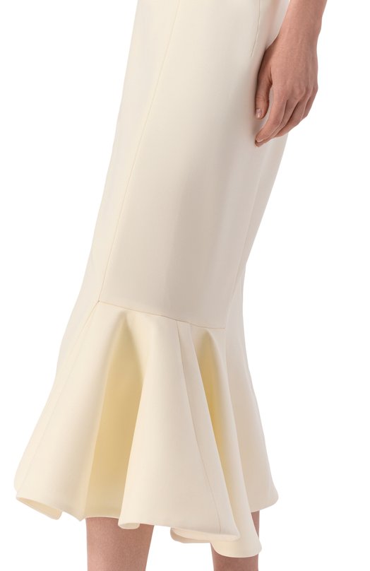 Шерстяная юбка Shervarli SK-25-0019 Кремовый  SK-25-0019 Фото 5