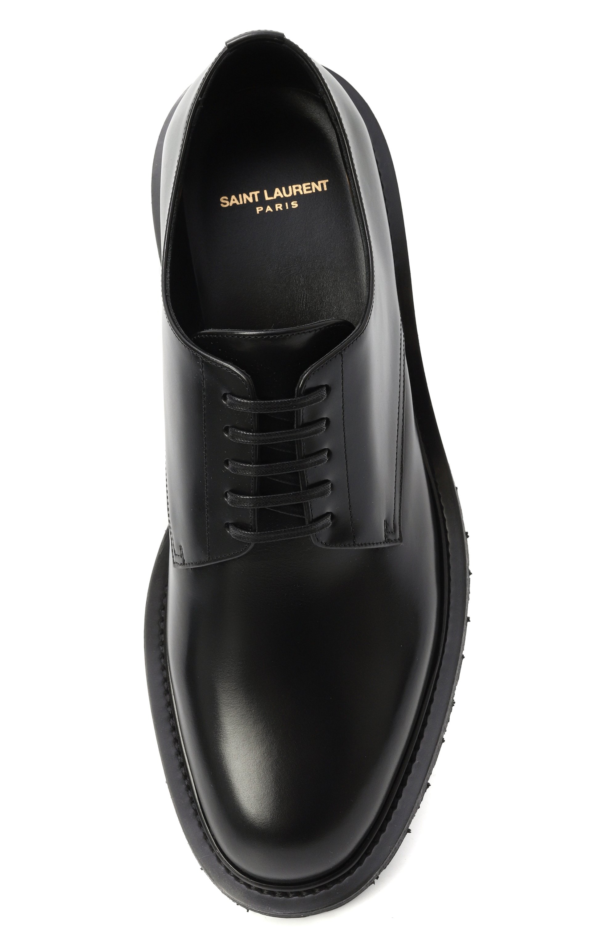 Кожаные дерби army SAINT LAURENT, арт. 754721/10000, фото 6