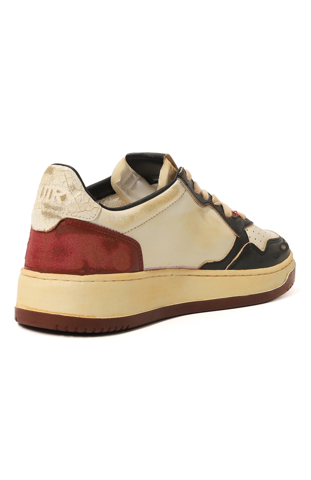 Кожаные кеды super vintage medalist AUTRY разноцветного цвета по цене 29500 руб., арт. A100AVLMLB01, фото 5 Кожаные кеды super vintage medalist AUTRY, арт. A100AVLMLB01, фото 5