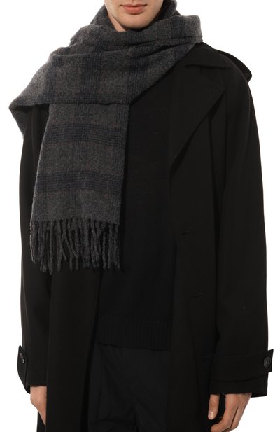 Шарф из шерсти и кашемира BRUNELLO CUCINELLI, арт. MSC677AG, фото 2