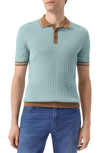 Хлопковое поло GRAN SASSO, арт. 57113/20625, фото 3