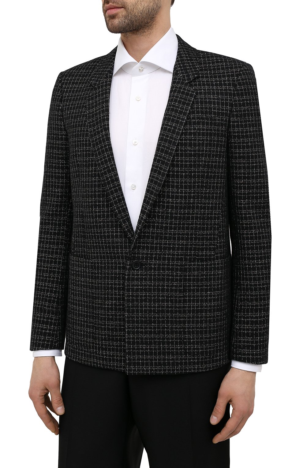 Пиджак из шерсти и вискозы SAINT LAURENT, арт. 644409/Y1C81, фото 3