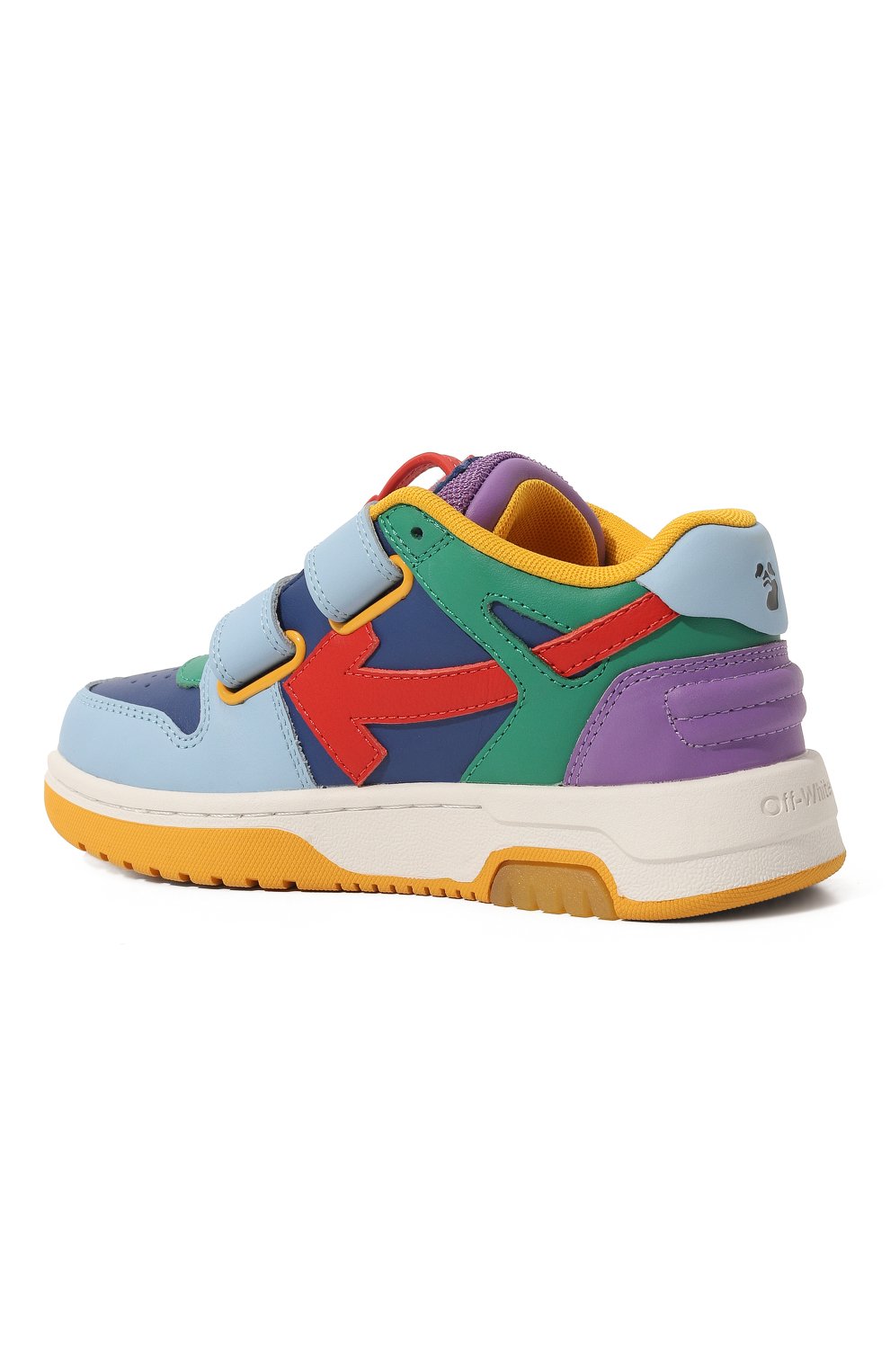 Кожаные кеды OFF-WHITE, арт. 0BIA008F23LEA0018484, фото 6