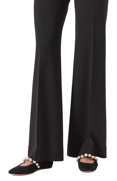 Замшевые балетки ade JIMMY CHOO, арт. ADE FLAT/SZR, фото 3