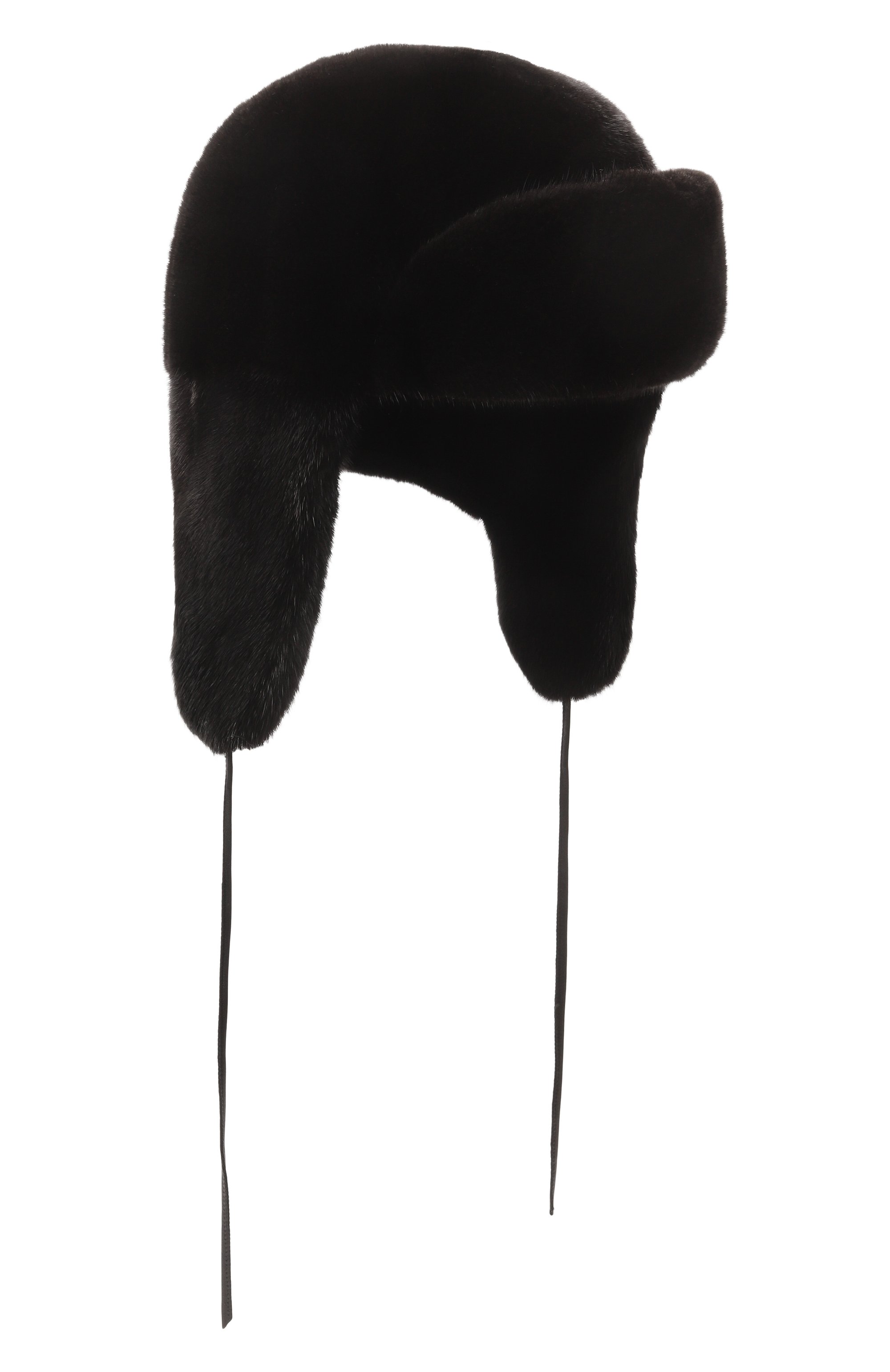 Норковая шапка-ушанка реми FURLAND, арт. 0182400110154300000, фото 1