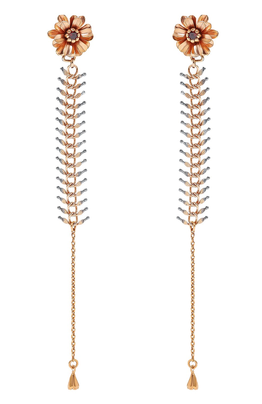 Серьги цветок папоротника MIDGARD PARIS, арт. 5616, фото 1