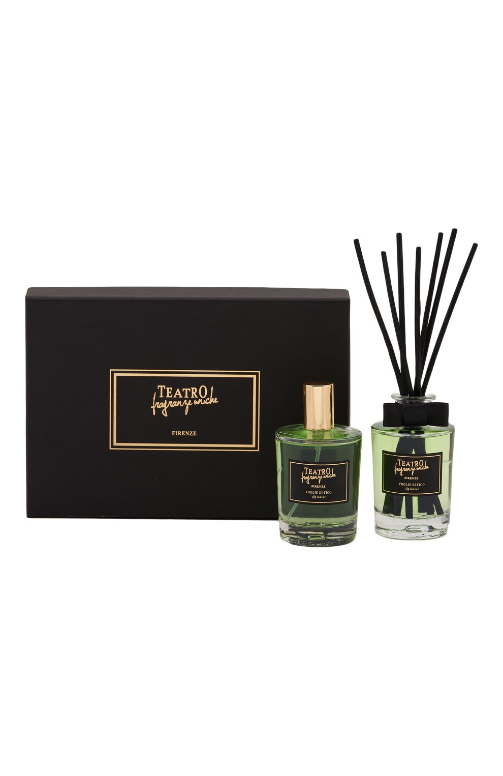 Подарочный набор foglie di fico collection mini sinfonia диффузор + спрей (100+100ml) TEATRO, арт. MINISINFS-FFTFU, фото 1
