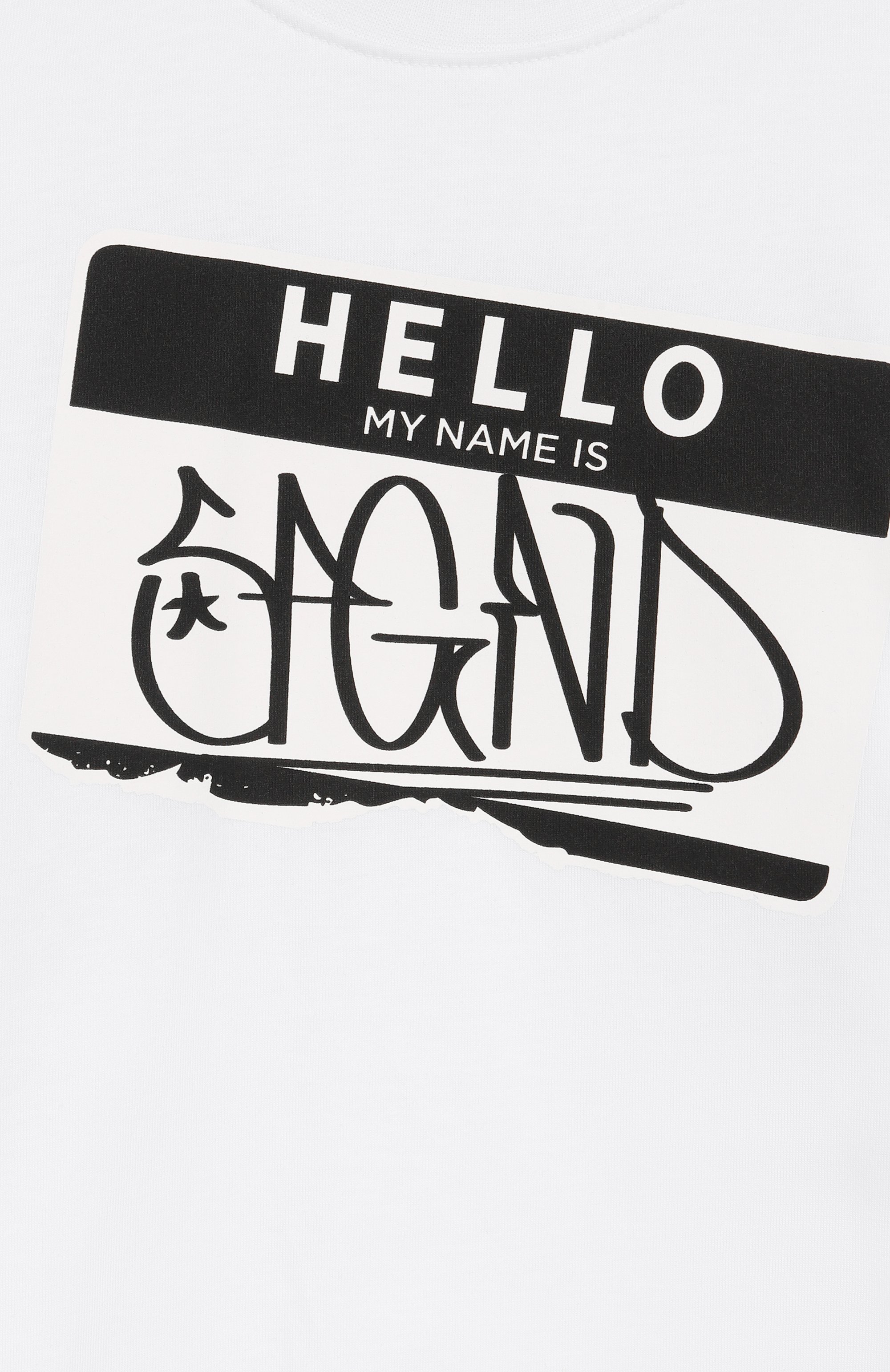 Хлопковый лонгслив SPRAYGROUND, арт. SPY946WHT, фото 3