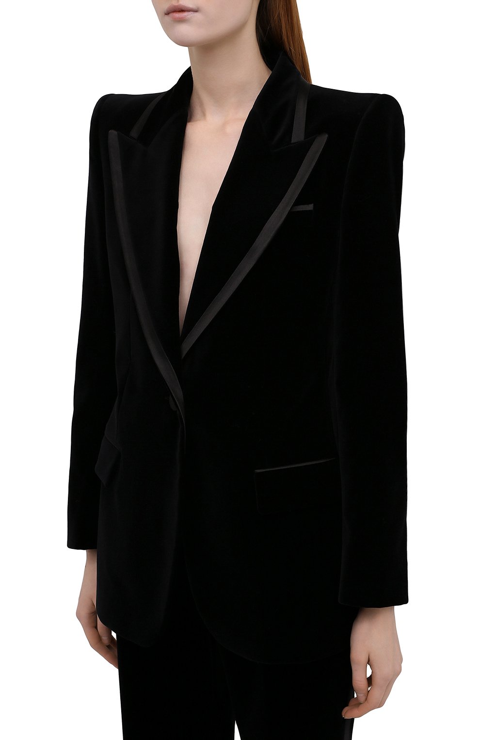 Бархатный жакет GUCCI, арт. 673899/ZAHW8, фото 3