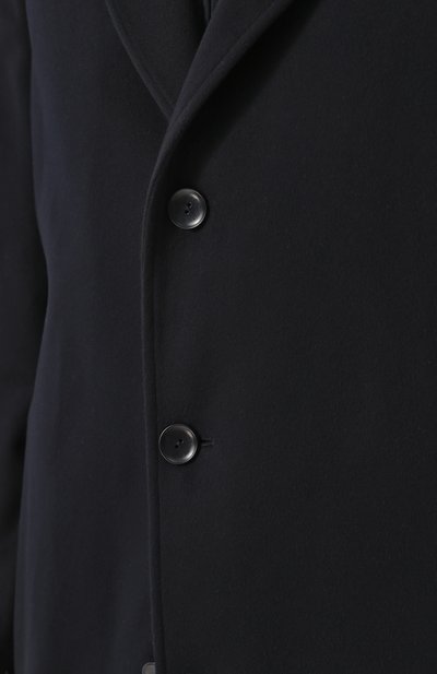 Однобортное пальто из шерсти викуньи LORO PIANA, арт. FAG4533, фото 5