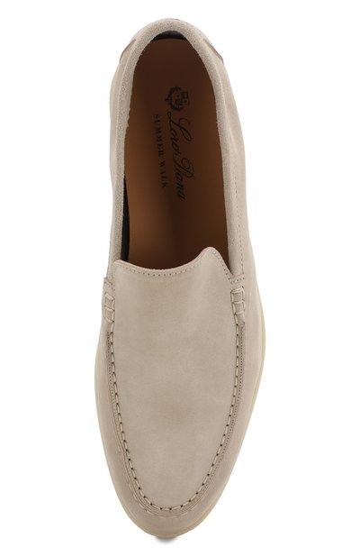 Замшевые лоферы summer walk LORO PIANA, арт. FAI1392, фото 5