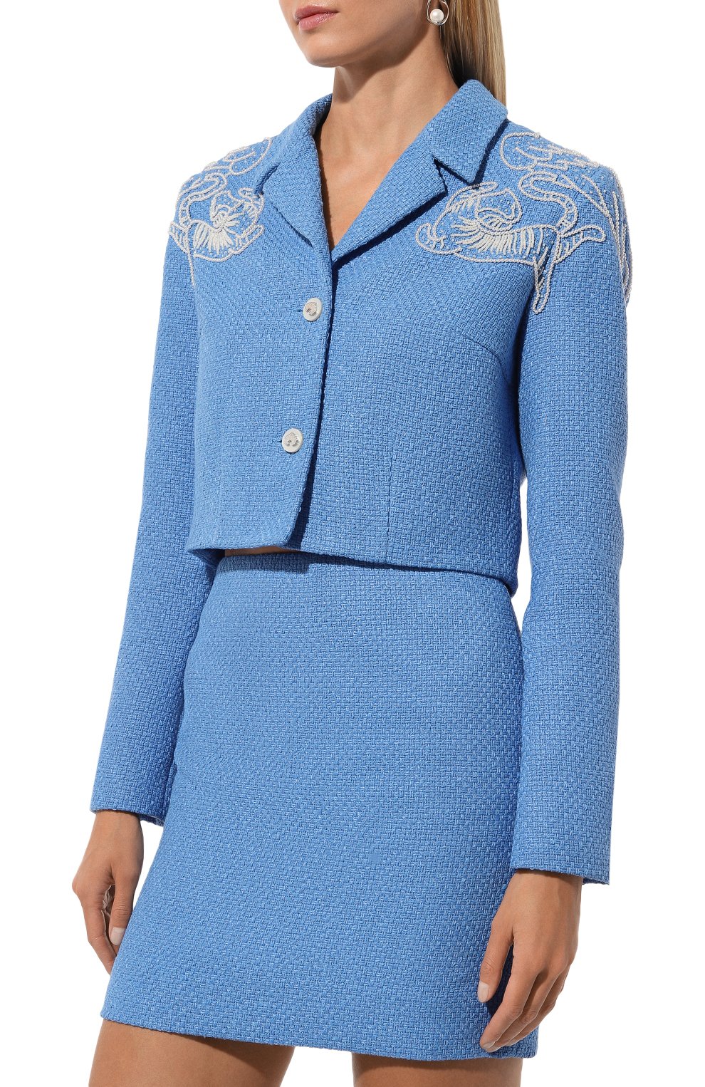 Жакет из хлопка и вискозы AKHMADULLINA, арт. 1124.2JT624/C420, фото 3