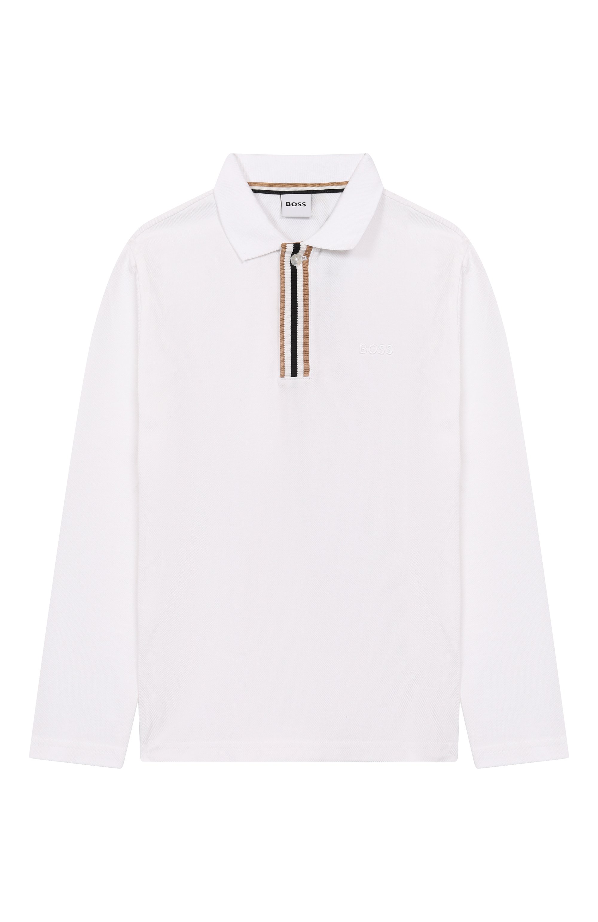 Хлопковое поло BOSS, арт. J52333, фото 1