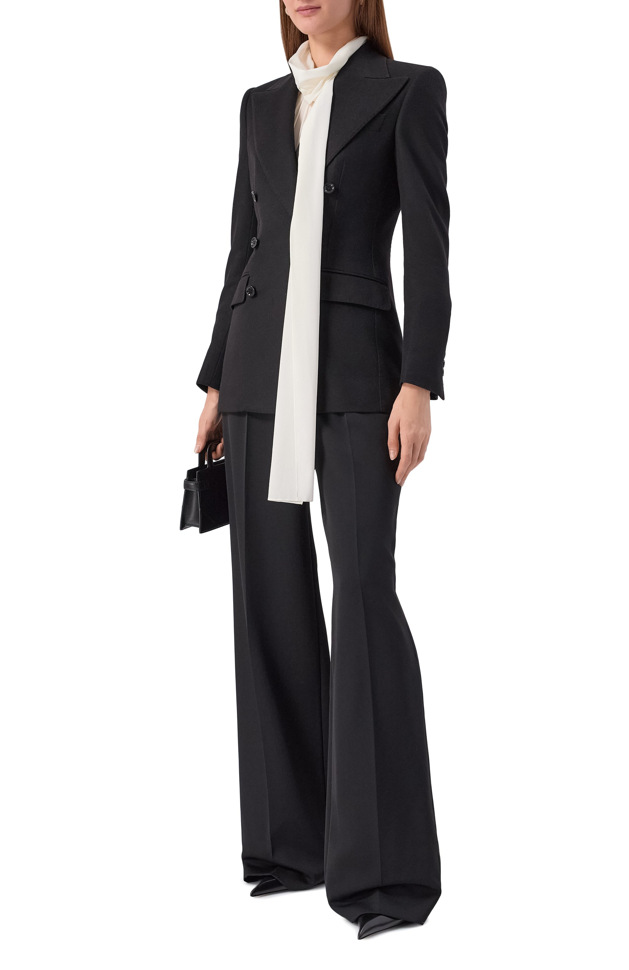 Жакет из кашемира и шелка DOLCE & GABBANA, арт. F29KKT/GDDC0, фото 2