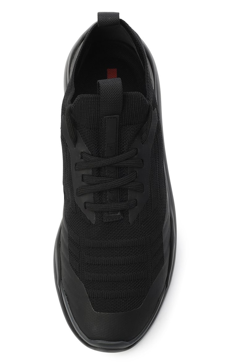 Текстильные кроссовки PRADA, арт. 3E6442-3KFP-F0002, фото 4