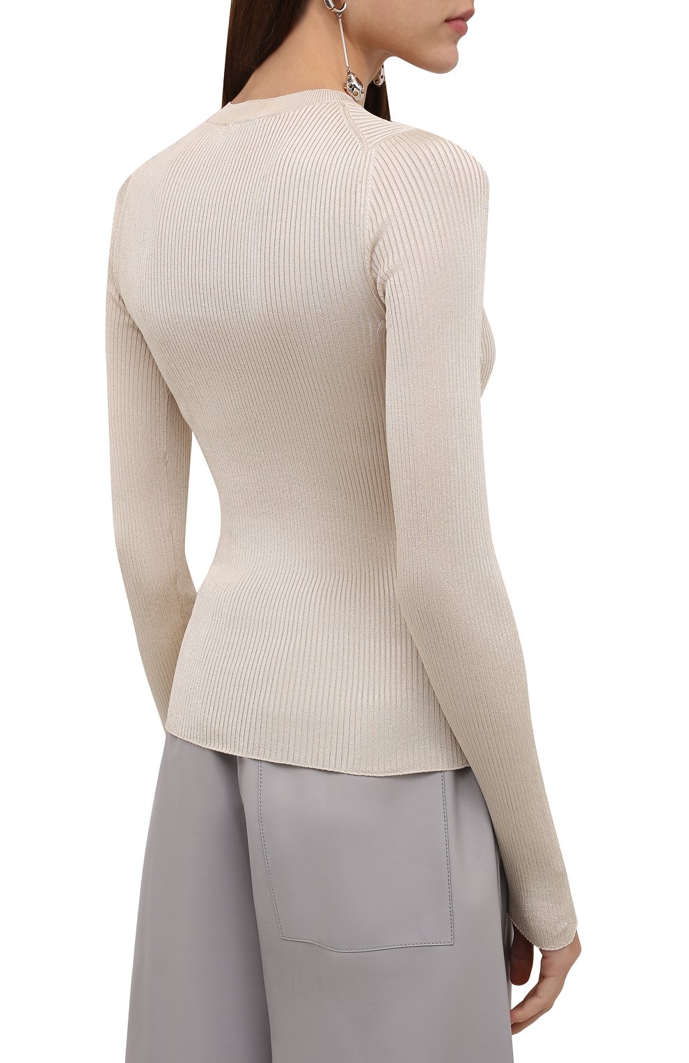 Пуловер BALENCIAGA бежевого цвета по цене 107500 руб., арт. 678565/T6193, фото 4 Пуловер BALENCIAGA, арт. 678565/T6193, фото 4