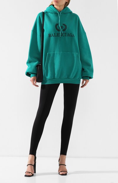 Хлопковое худи BALENCIAGA, арт. 556111/TDV04, фото 2
