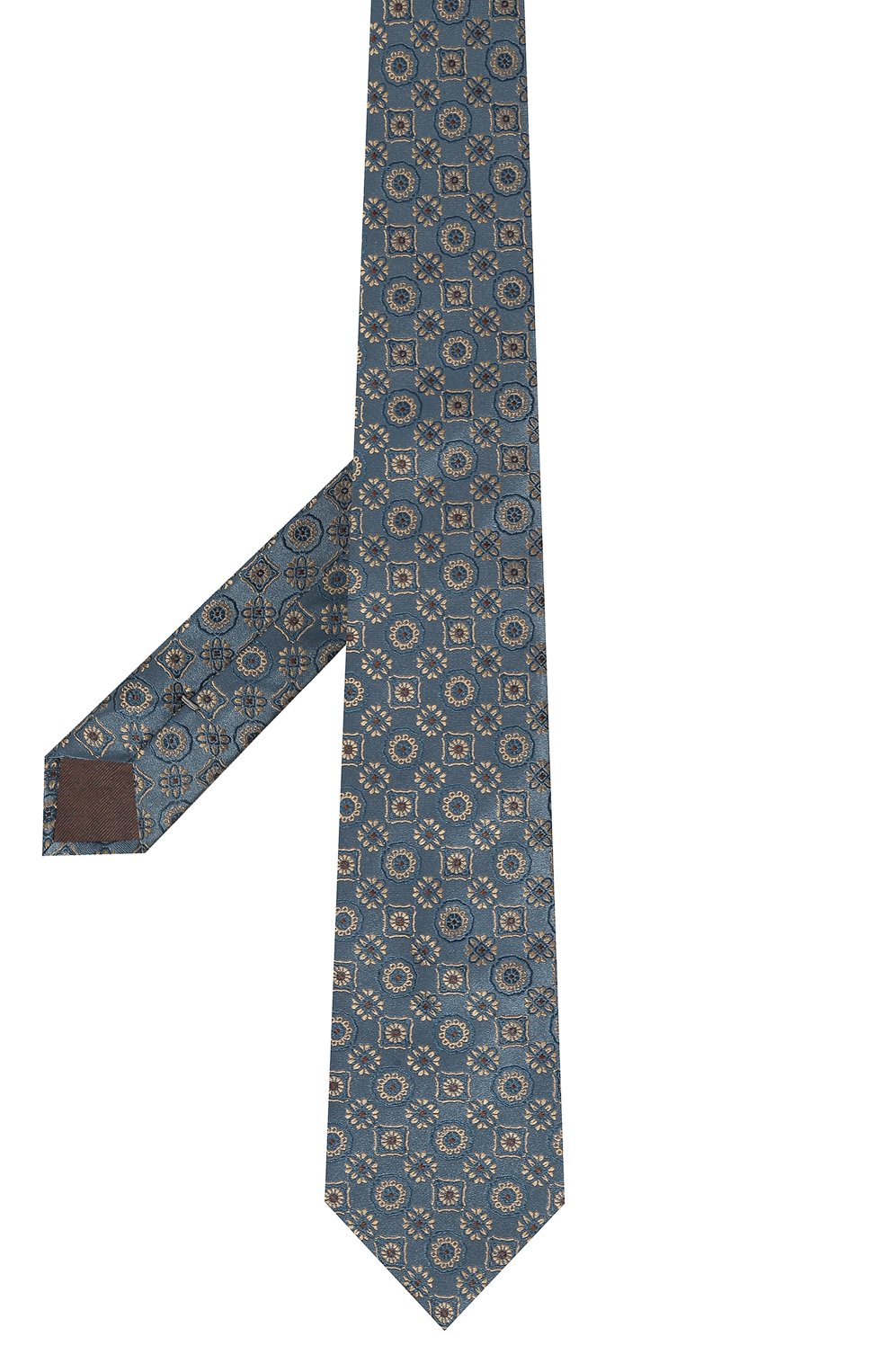 Шелковый галстук CANALI синего цвета по цене 16800 руб., арт. 18/HJ04004, фото 3 Шелковый галстук CANALI, арт. 18/HJ04004, фото 3